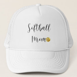 Modern skrift för Mamma Softball Keps