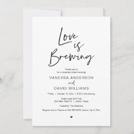 Modern skrift, repetitionsmiddag och Party Inbjudningar