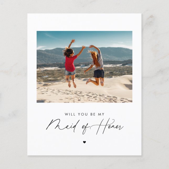 Modern skript Du kommer vara min brudtjänst foto (Framsida)