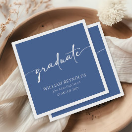 Modern skript - enkelt foto Studenten Pappersservett