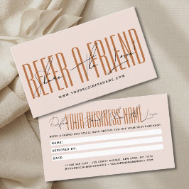Modern skript typografi dela kärleken rabattkort