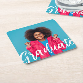 Modern skriptfoto Studenten Underlägg Papper Kvadrat