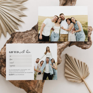 Modern skriptfotografering av gift-certifikat