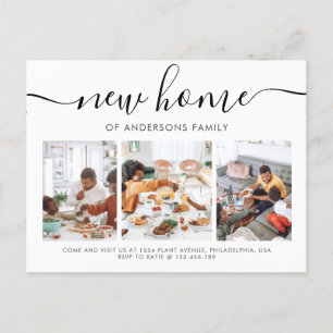 Modern skriptkalligrafi 3 Foto ny hemmabruk Flytta Meddelande Vykort