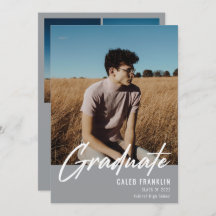 Modern skriptklassfoto Studenten