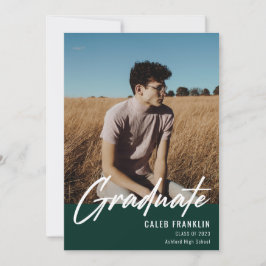 Modern skriptklassfoto Studenten