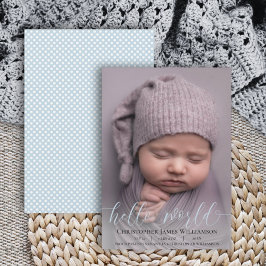 Modern skriptmeddelande Pojke