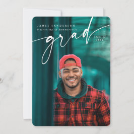 Modern skriptövertäckning två foto Studenten Meddelande