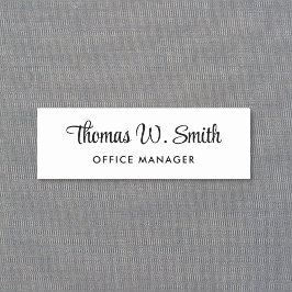 Modern skriptProfessionell Namnbricka