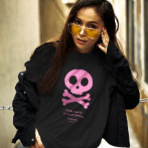 Modern Skull Bones Rosa Pickleball Family Team