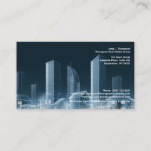 Modern Skyline Fastighetskort 🏙️🏡