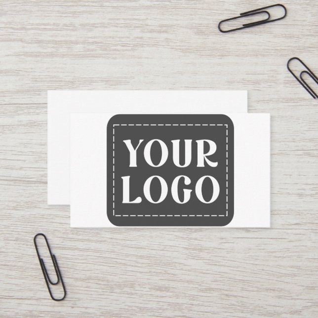 Modern, Slank, Sofistikerad & Anpassningsbar Visitkort (Fram/Back In Situ)