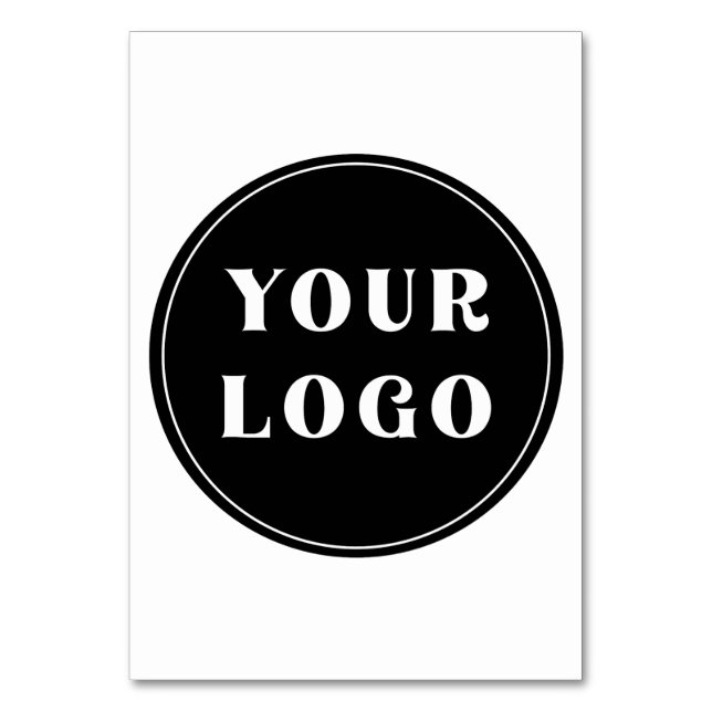 Modern, Slank, Stilig & Anpassningsbar Bordsnummer (Framsidan)