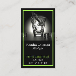 Modern Sleek Mixolog Anpassningsbar QR Code Lodrät Visitkort