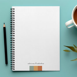 Modern Small Colorblock | Skriptmonogram