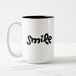 Modern Smile är välgörenhet islamisk inspirationsk Två-Tonad Mugg