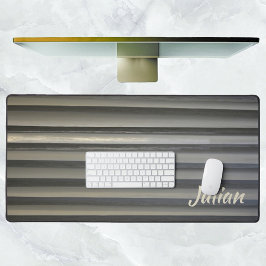 Modern smokey Grått Rand med Namn monokrom