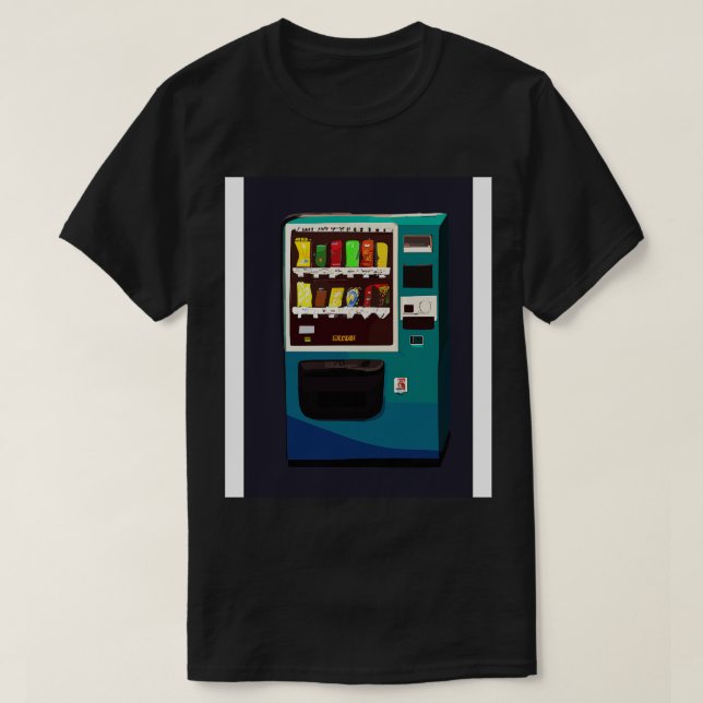 Modern Snack Maskin T Shirt (Design framsida)