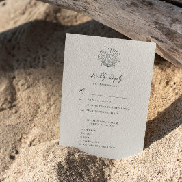 Modern Snäcka Beach Ocean Destinations Wedding OSA Kort