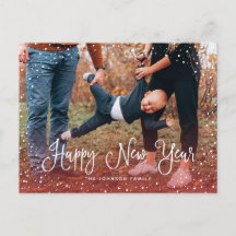 Modern Snö Script 2 Foto