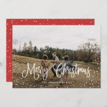 Modern Snö Script 2-foto