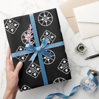 Modern Snöflingor i medelårhundradet Presentpapper