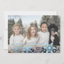 Modern Snöflingor Rosa Blue Guld Jul PHOTO