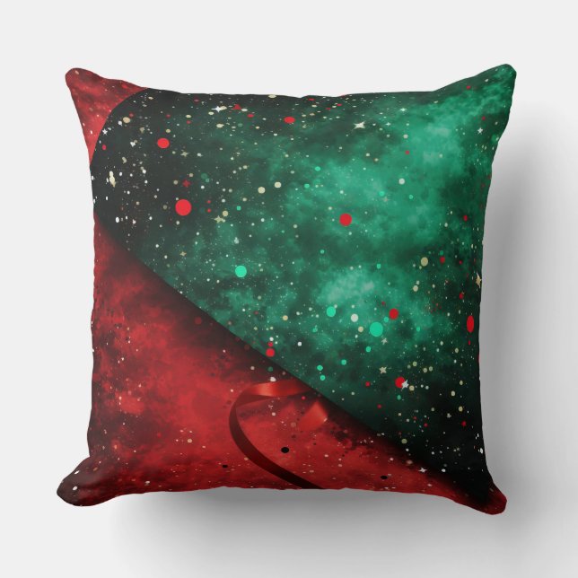 Modern snöflingvinter Pillow - Neutralt Kudde (Framsida)