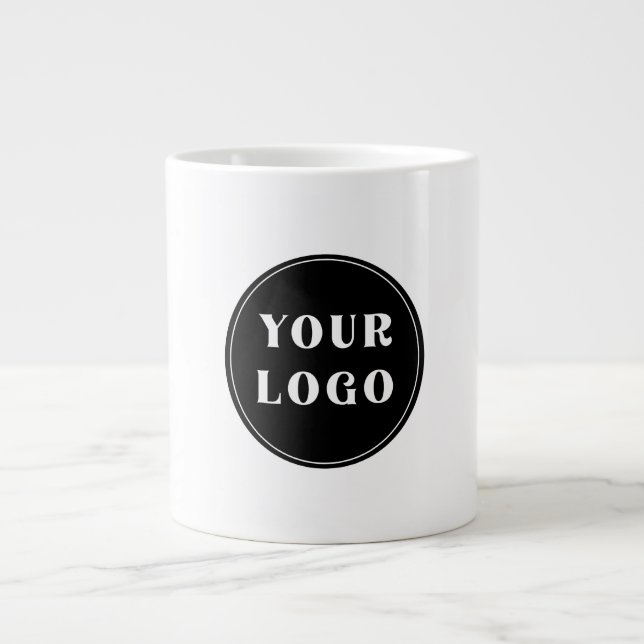 Modern, snygg, stilren och anpassningsbar jumbo mugg (Framsidan)