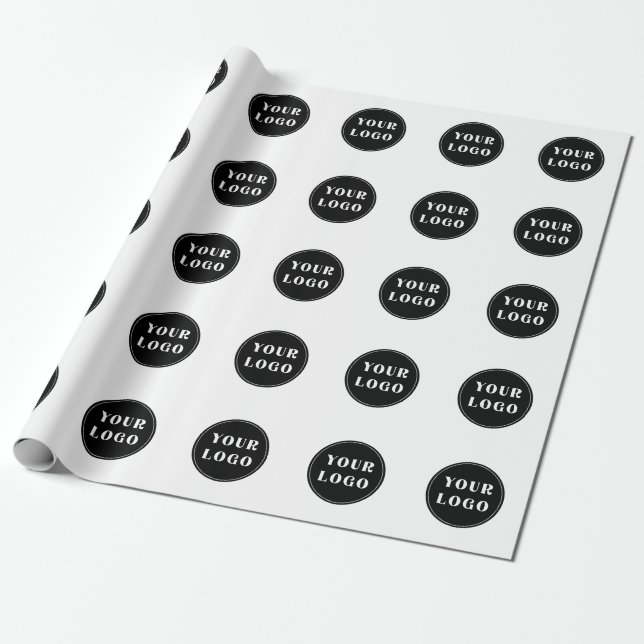 Modern, snygg, stilren och anpassningsbar presentpapper (Utrullad)