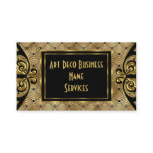 Modern Snyggt Art Deco Guld Black 1930