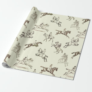 Modern Snyggt Beige  Toile Presentpapper