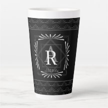 Modern Snyggt Black Monogram