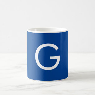 Modern Snyggt Blue i Brev Kaffemugg