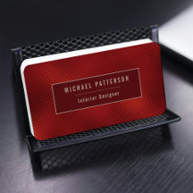 Modern Snyggt Burgundy Foil Textured Professionell