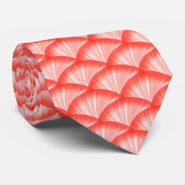 Modern Snyggt Coral Mönster Slips (Rullad)