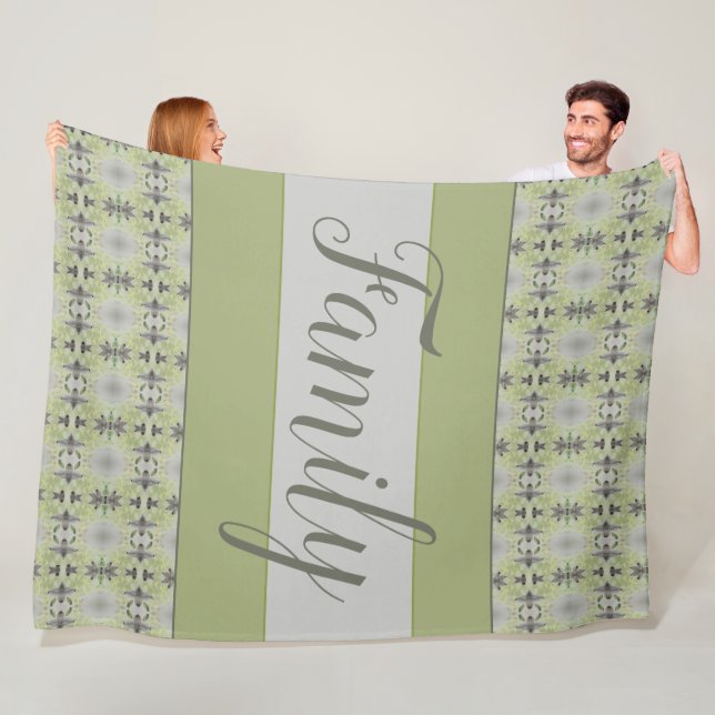 Modern Snyggt Designer Fleecefilt (På plats)