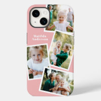 Modern snyggt, elektronisk multifotofamilj