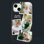 Modern snyggt, elektronisk multifotofamilj<br><div class="desc">Modern snyggt - elektronisk telefonfotomatdesign för flera fotofamiljer. Perfekt födelsedag,  jul,  mors dag eller Fars dag. Färg kan ändras.</div>