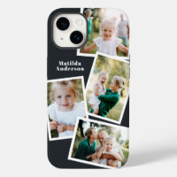 Modern snyggt, elektronisk multifotofamilj