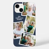 Modern snyggt, elektronisk multifotofamilj