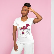 MODERN SNYGGT FEMININVEKTOR EMBOSEED RED FLOWER