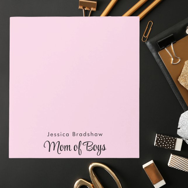Modern Snyggt för Mamma Rosa Anteckningsblock (Skapare uppladdad)