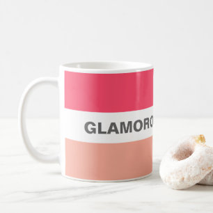 Modern Snyggt Glamous Granny Rosa Kaffemugg