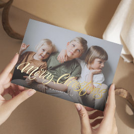 Modern Snyggt Julfoto