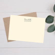 Modern Snyggt - minimalistisk Monogram Namn