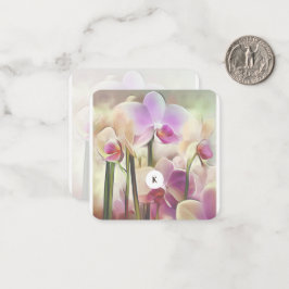 Modern Snyggt Orchids | Lägg till din första Anteckningskort