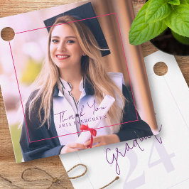 Modern Snyggt Photo Studenten Kuvert Seal Gåvor Etiketter