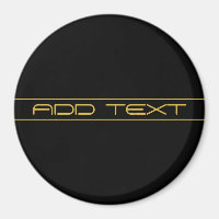 Modern Snyggt redigerbar Guld-text och Rand