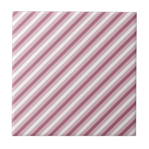 Modern Snyggt Rosa Lila Angled Rand Design Kakelplatta